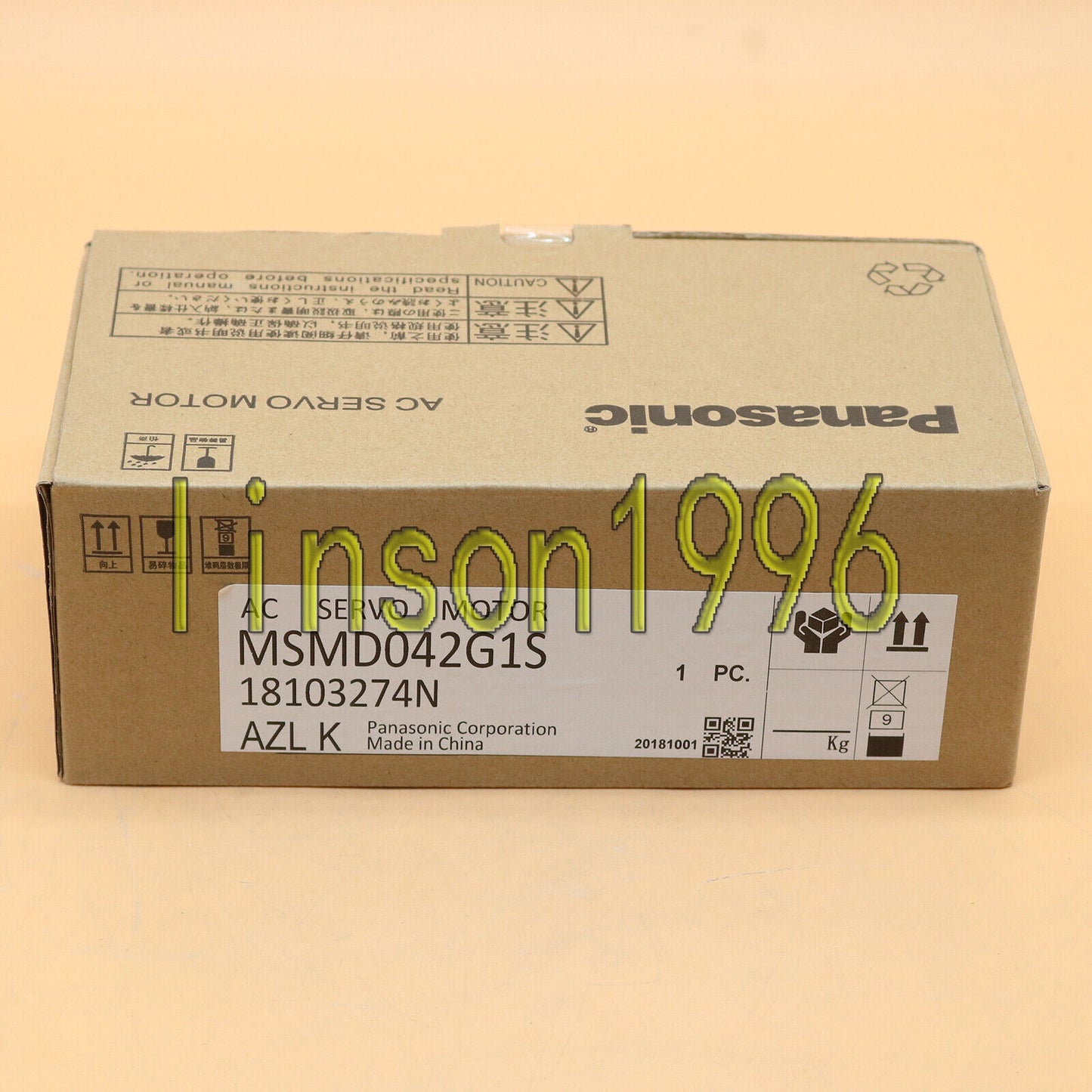 New Panasonic MSMD042G1S Servo Motor in Box - PANASONIC