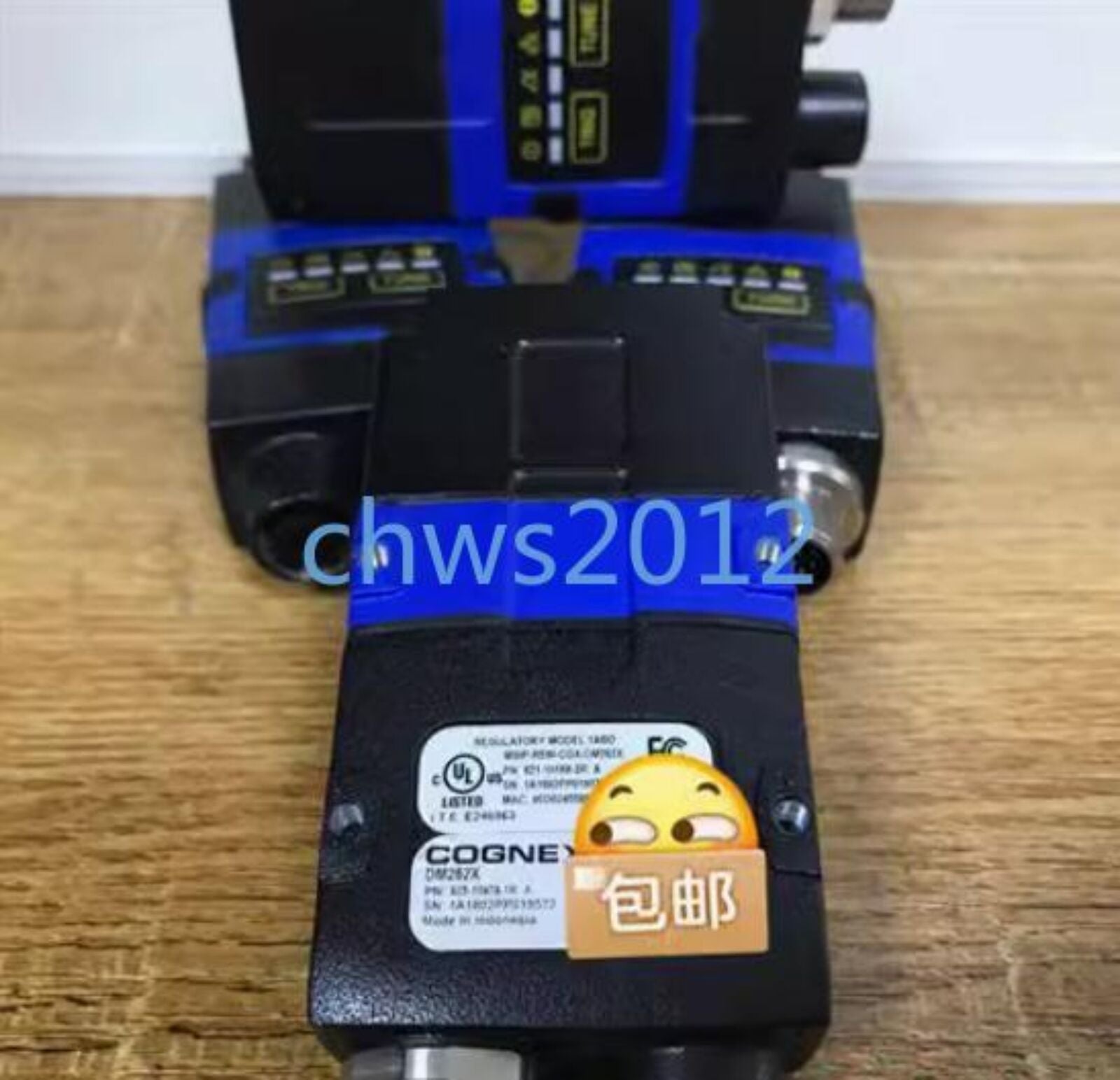 used 1 PCS  COGNEX DM262X reader scanner GOOD  (blue)