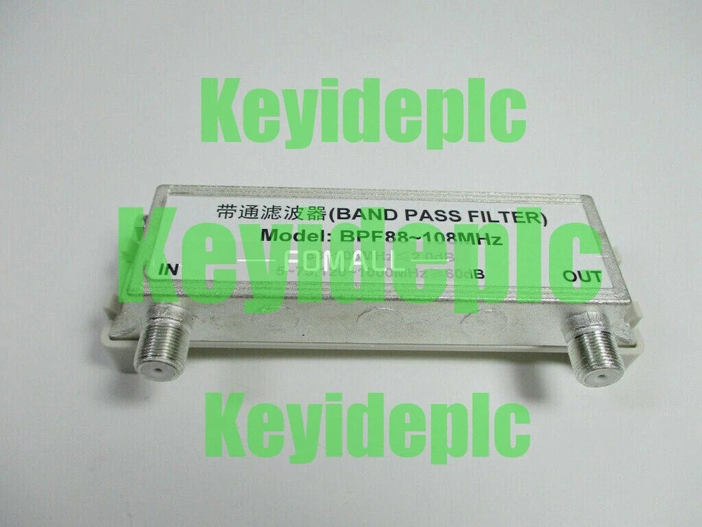 1PCS BPF88-108MHz port impedance 75 ohms Filter Bandpass FM broadcast #ke