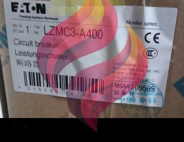 1PCS EATON LZMC3-A400 The circuit breaker