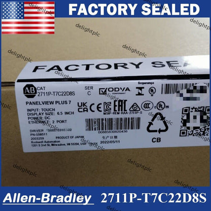 Allen-Bradley 2711P-T7C22D8S PNLVIEW PLUS Catalog 2711P-T7C22D8S Ship - ALLEN-BRADLEY