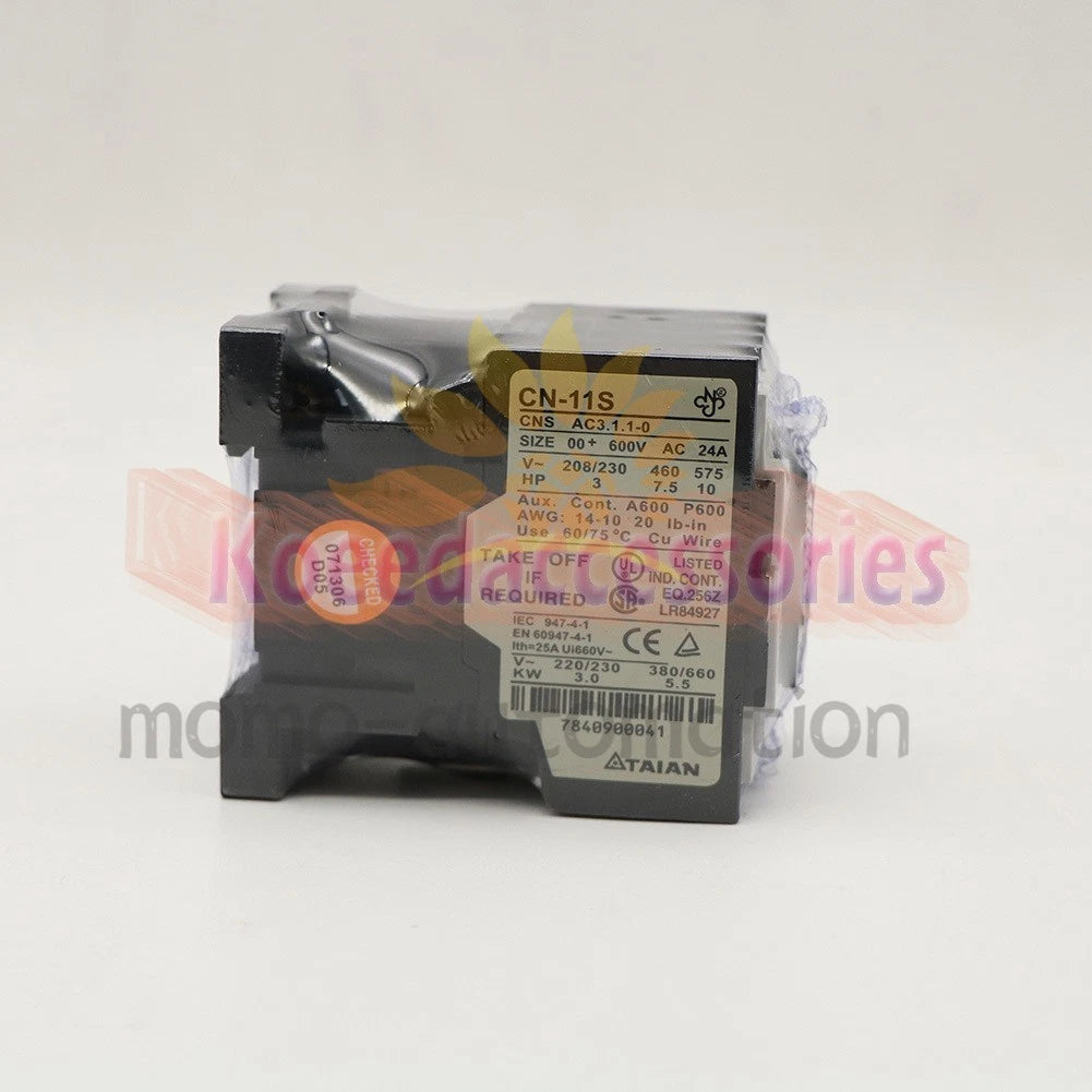 TECO CN-11S CN11S AC220V Contactor 1Pcs*