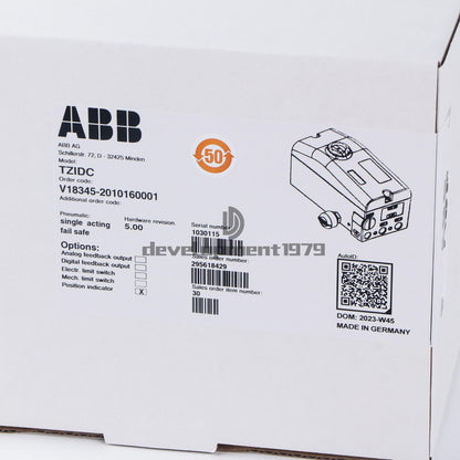 new ONE ABB Valve Positioner V18345-2010160001 - ABB