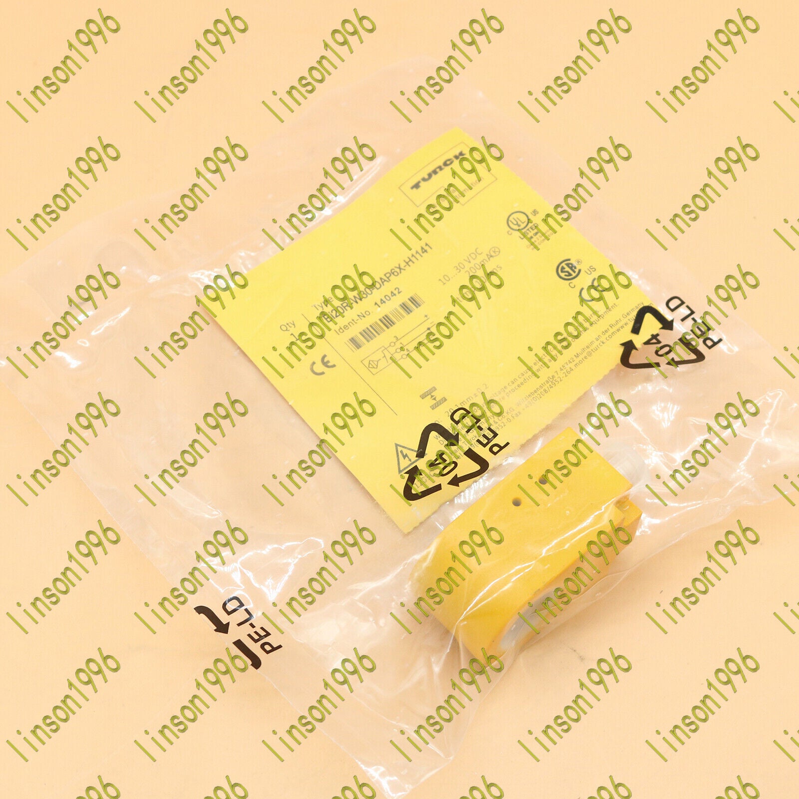 New Turck BI20R-W30-DAP6X-H1141 Proximity Switch Sensor - Smart Distance Measurement Device for Home Automation - TURCK