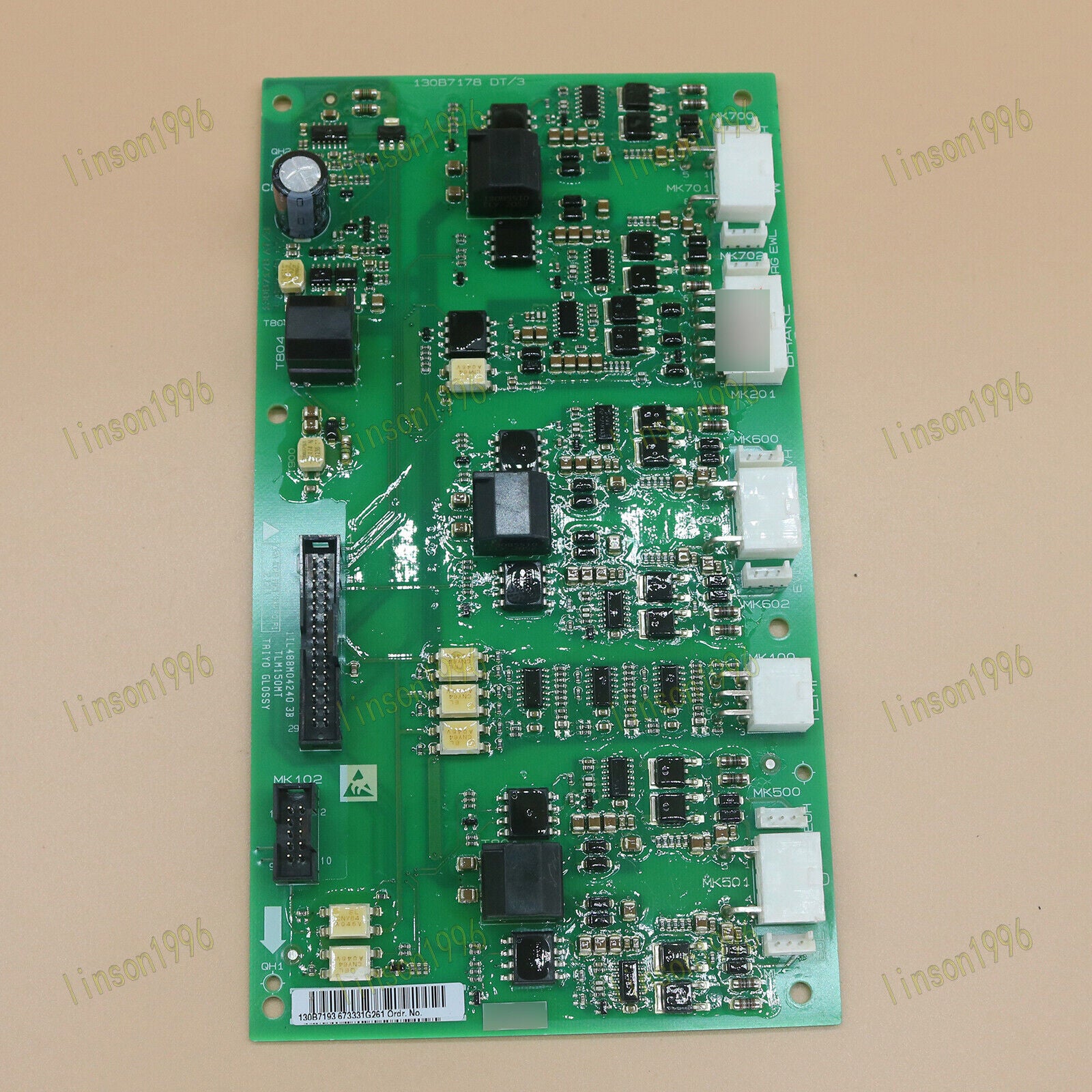 used 1pcs  For Danfoss Inverter Board 130B7178 Tested It In OK Danfoss