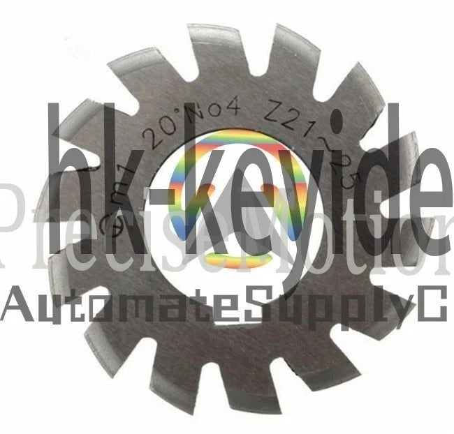 8Pcs /Set 1#2#3#4#5#6#7#8# Involute Gear Cutters Module0.3~8 PA20 Bore16~135