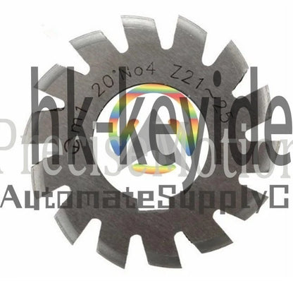 8Pcs /Set 1#2#3#4#5#6#7#8# Involute Gear Cutters Module0.3~8 PA20 Bore16~135