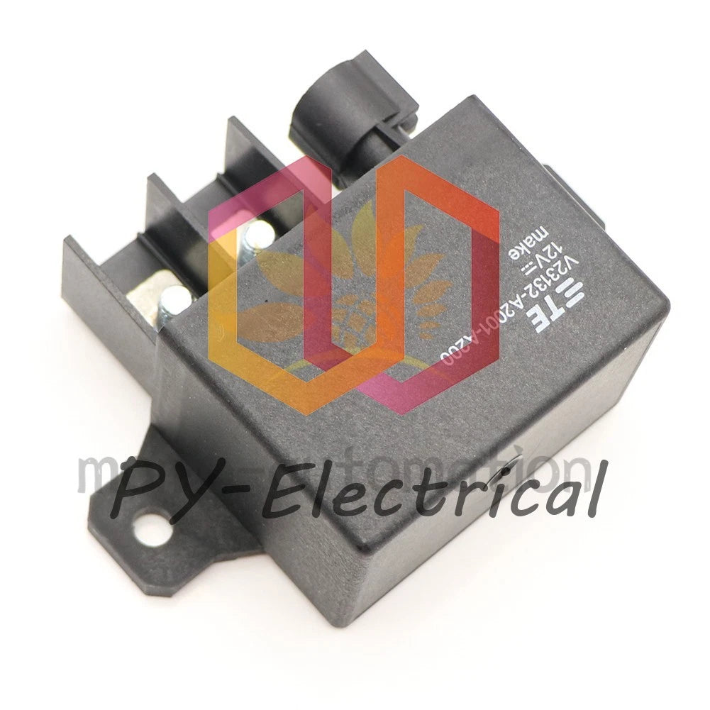 1PC TE V23132-A2001-A200 Automotive Preheat Relay Connector 12VDC