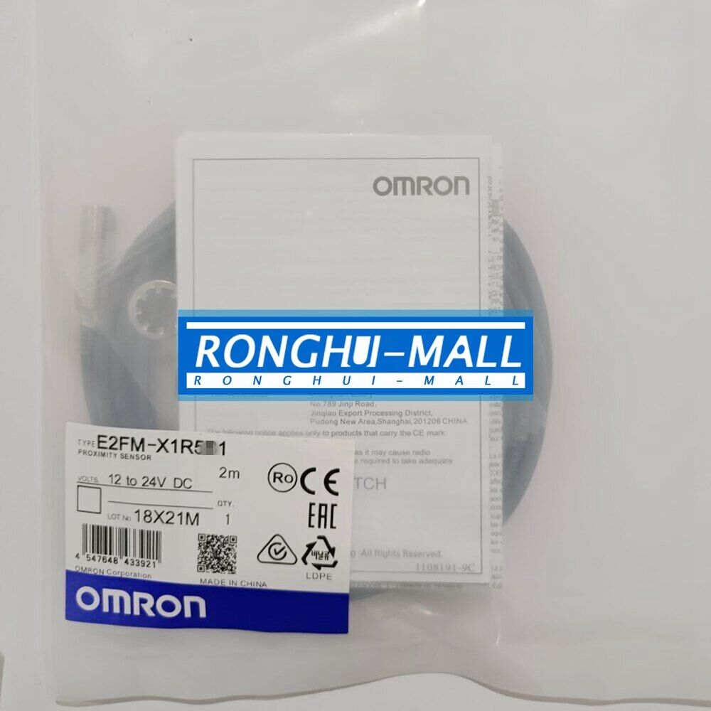 new 1PCS  FOR OMRON Proximity Switch E2FM-X1R5C1 2M