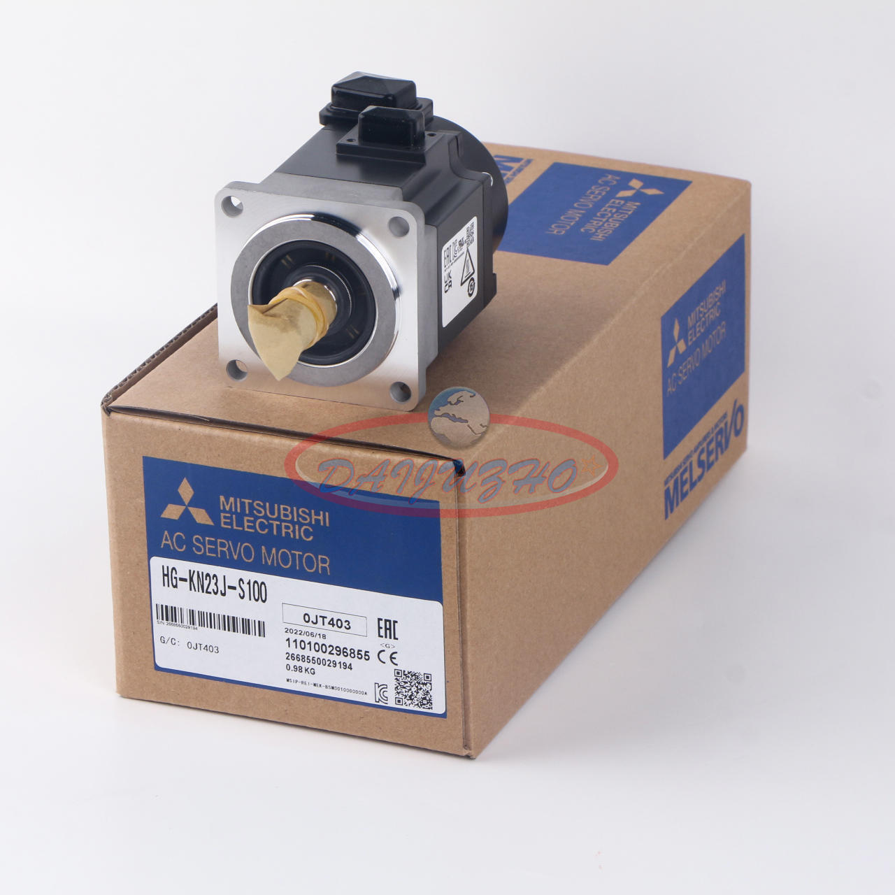 new ONE Mitsubishi HG-KN23J-S100 AC Servo Motor HG-KN23J-S10 - MITSUBISHI