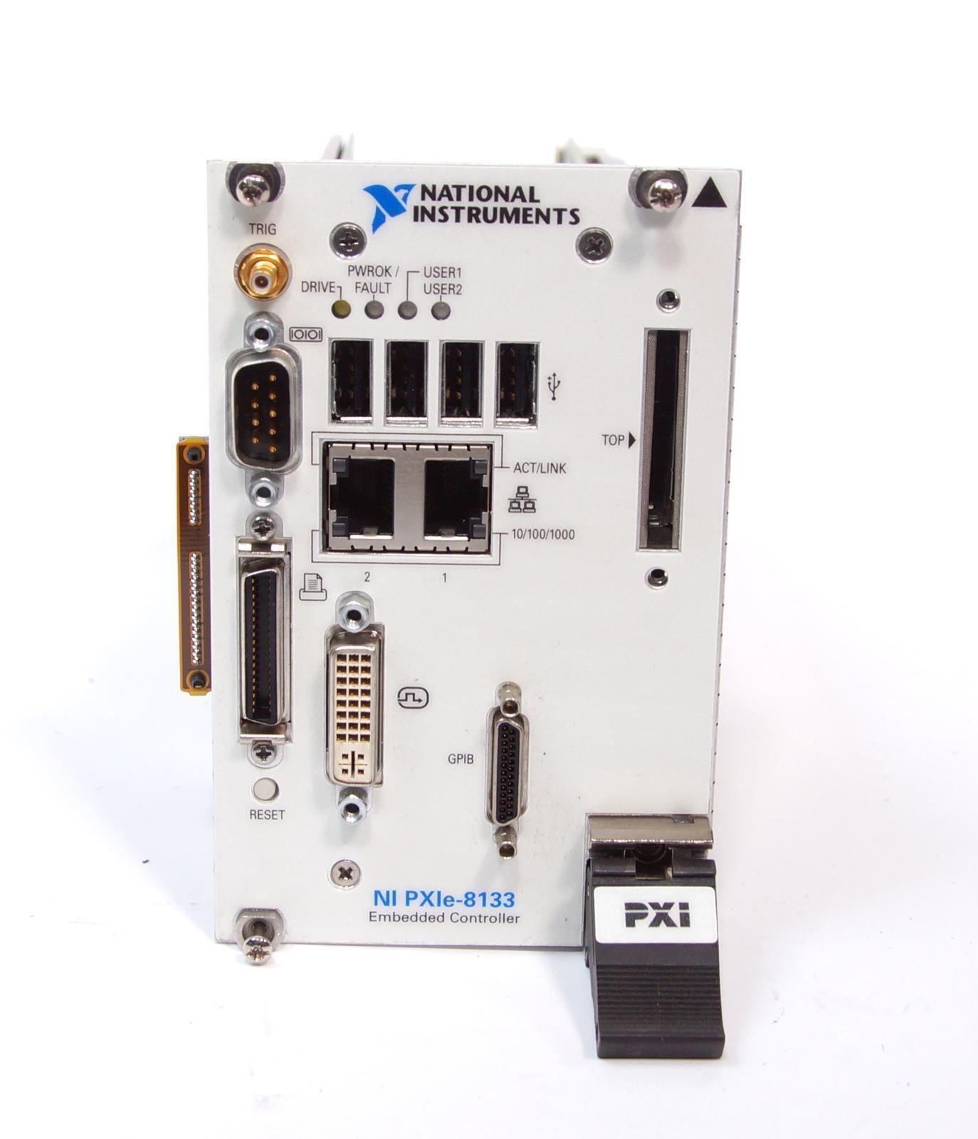 National Instruments NI PXIe-8133 Embedded Controller with 8GB RAM and No HDD - NATIONAL INSTRUMENTS