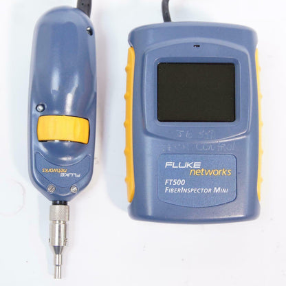 used one Networks FT500 Fiber Scope Video Microscope Fiber Inspector