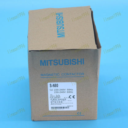 Mitsubishi Motor S-N80 Electromagnetic Contactor 220-240VAC Fast Delivery - MITSUBISHI MOTOR CORPORATION