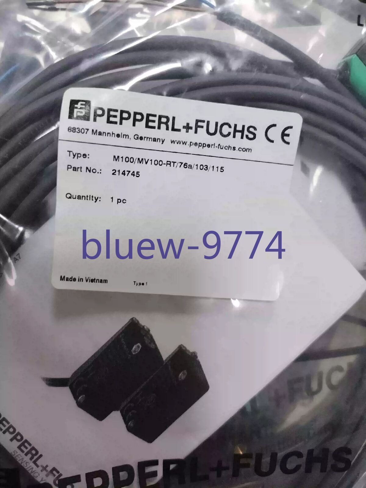 PEPPERL + FUCHS M100/MV100-RT - PEPPERL + FUCHS