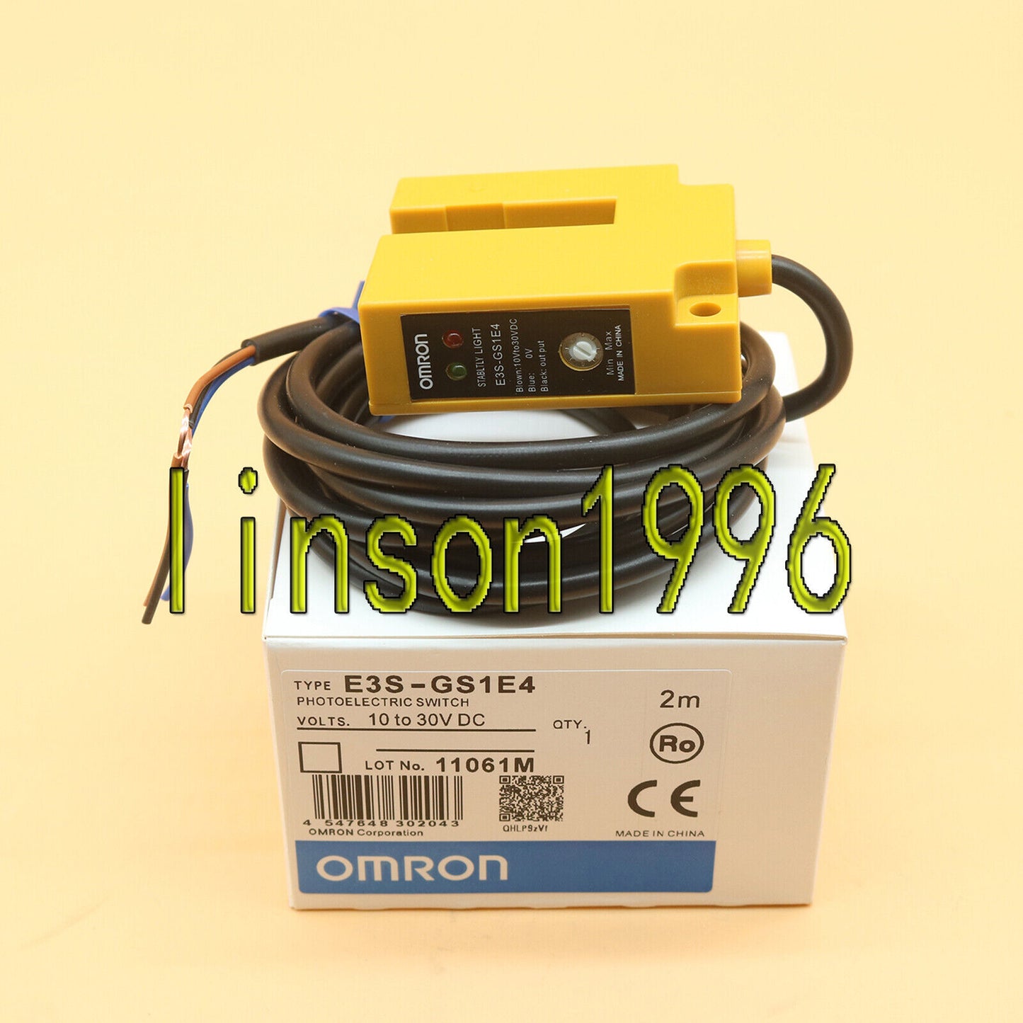Omron E3S-GS1E4 12-24VDC Photoelectric sensor - OMRON