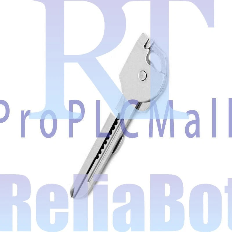 6-in-1 Utili Key Tool Keyring Keychain Multifunction Stainless Steel 1x