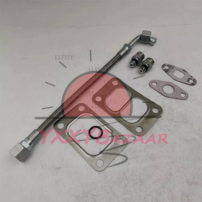 Turbo Oil Feed Line Tube Turbcharger for 2003-2019 Dodge Ram 5.9 6.7 Cummins 24V