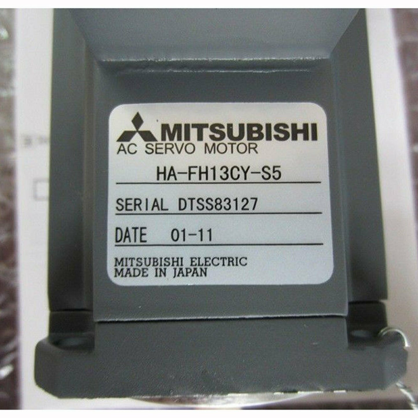 Mitsubishi HA-FH13CY-S5 Servo Motor One Year - MITSUBISHI