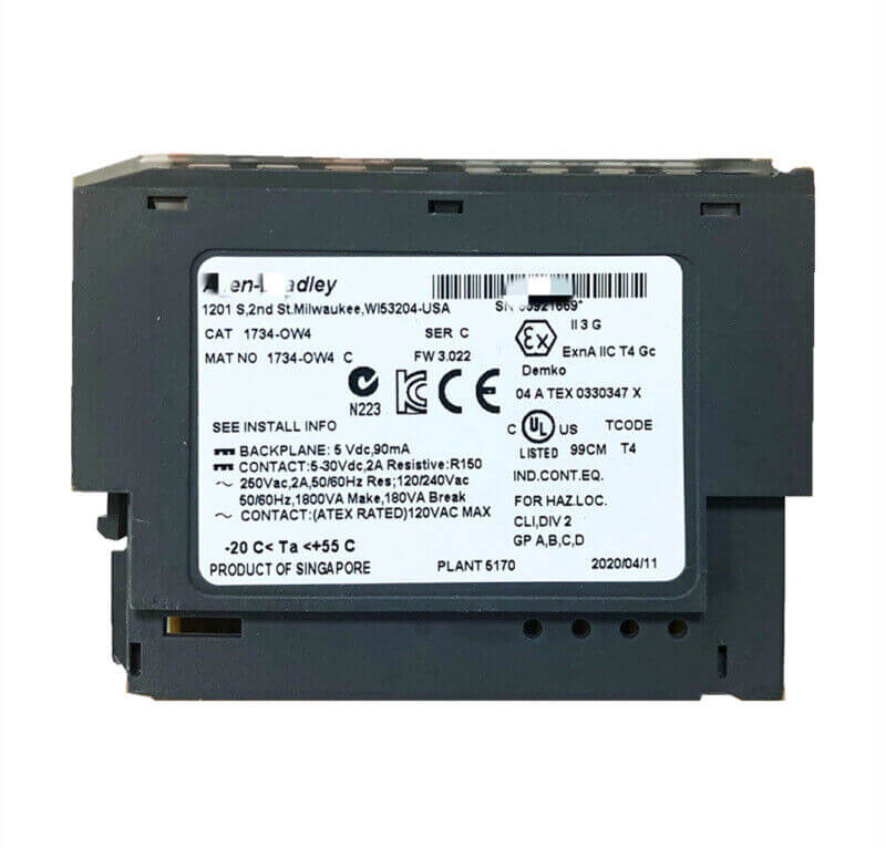 Allen-Bradley POINT 4 Point Digital Output Module PLC sealing NEW - ALLEN-BRADLEY