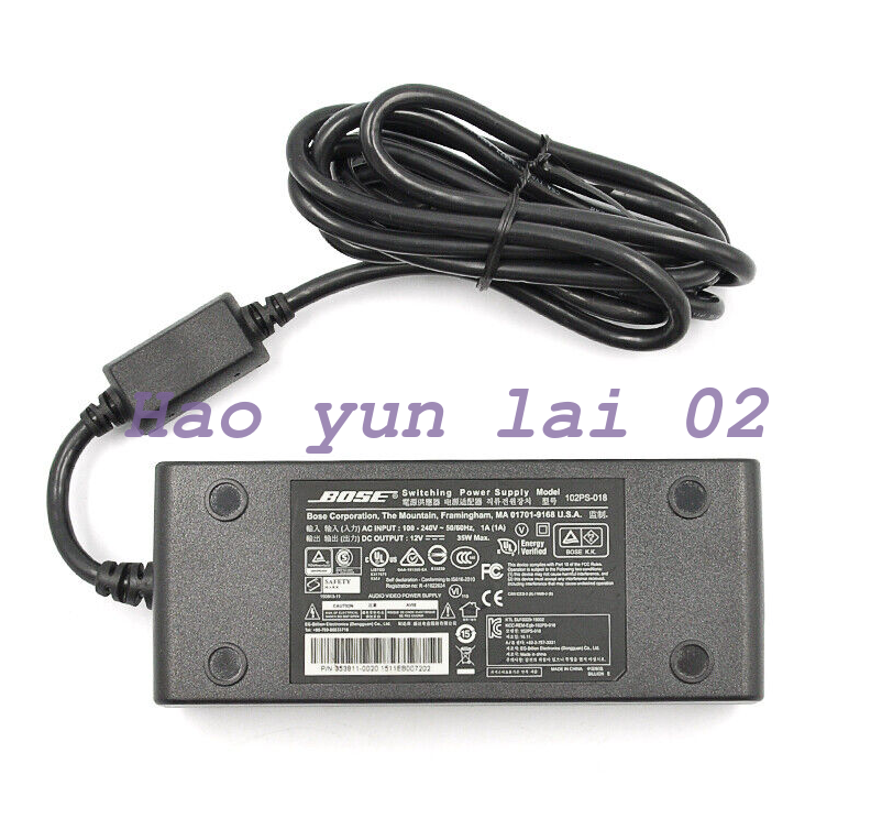102PS-018 AC Adapter for SoundTouch 535 Console Bose AV35 Charger - BOSE