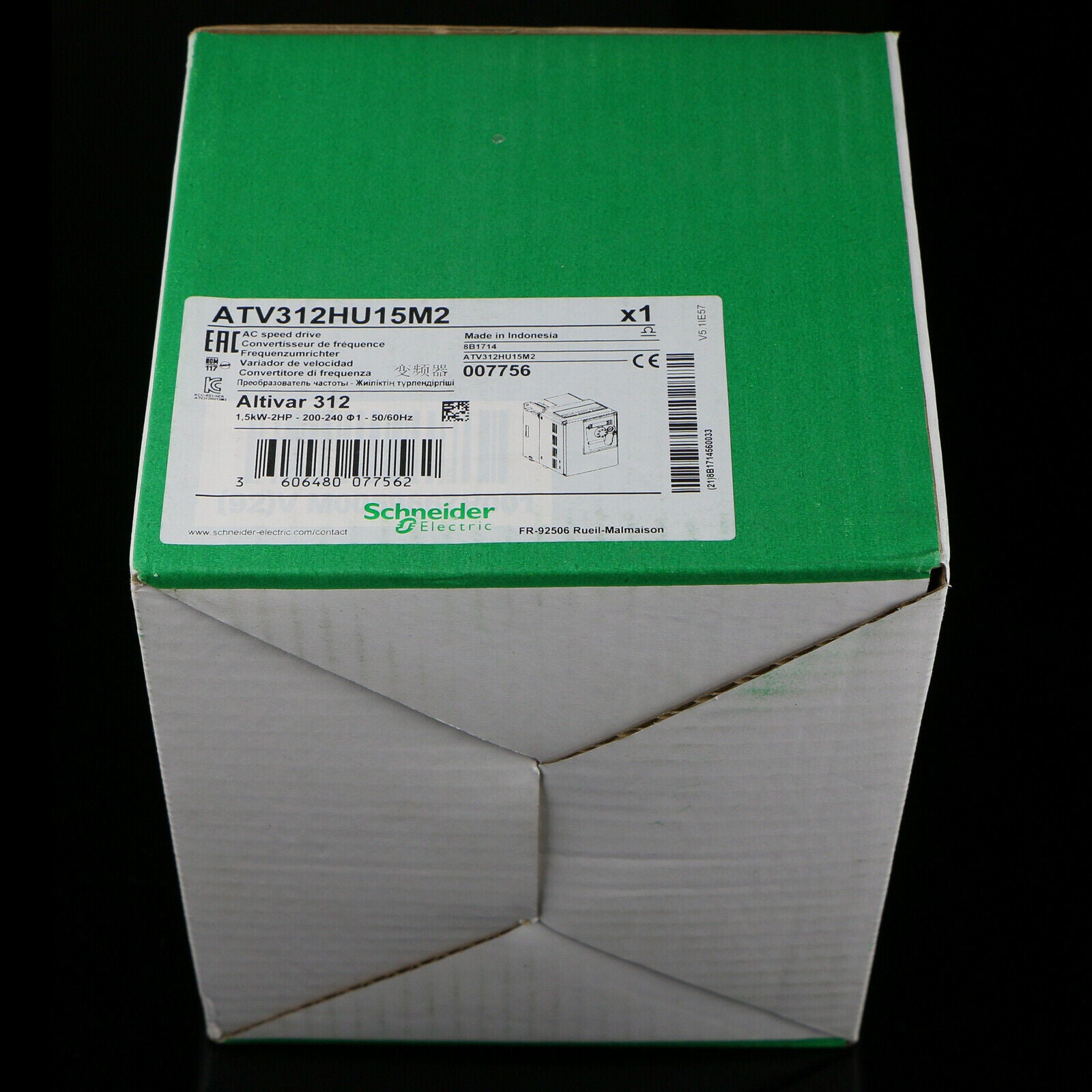 SCHNEIDER ATV312HU15M2 0.5KW Variable Speed Drive with High Efficiency & Precision Control - SCHNEIDER