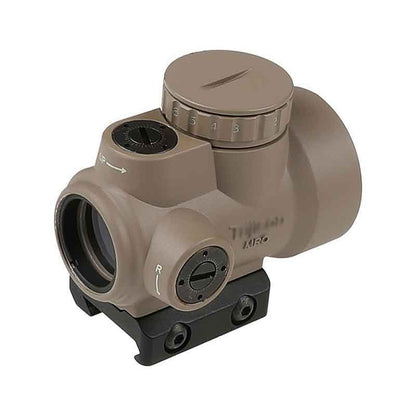 MRO Red Dot 1x25 Clone w/ Kill Flash Cover 2MOA 68MOA Ring Airsoft TAN