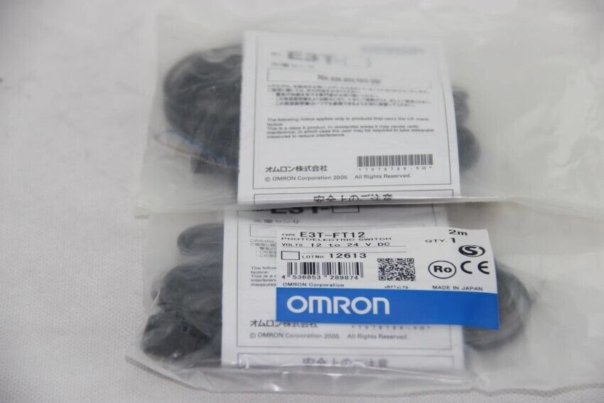 new 1pcs Omron E3T- FT12 2M Photoelectric Switch Sensor - OMRON