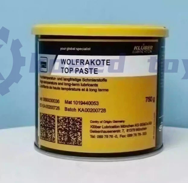 KLUBER Lubrication Wolfrakote TOP Paste 750g (26.5oz) Free ship