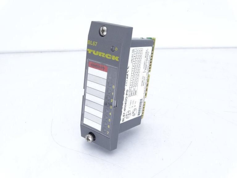 TURCK BL67-4DI4DO-PD PLC MODULE - TURCK
