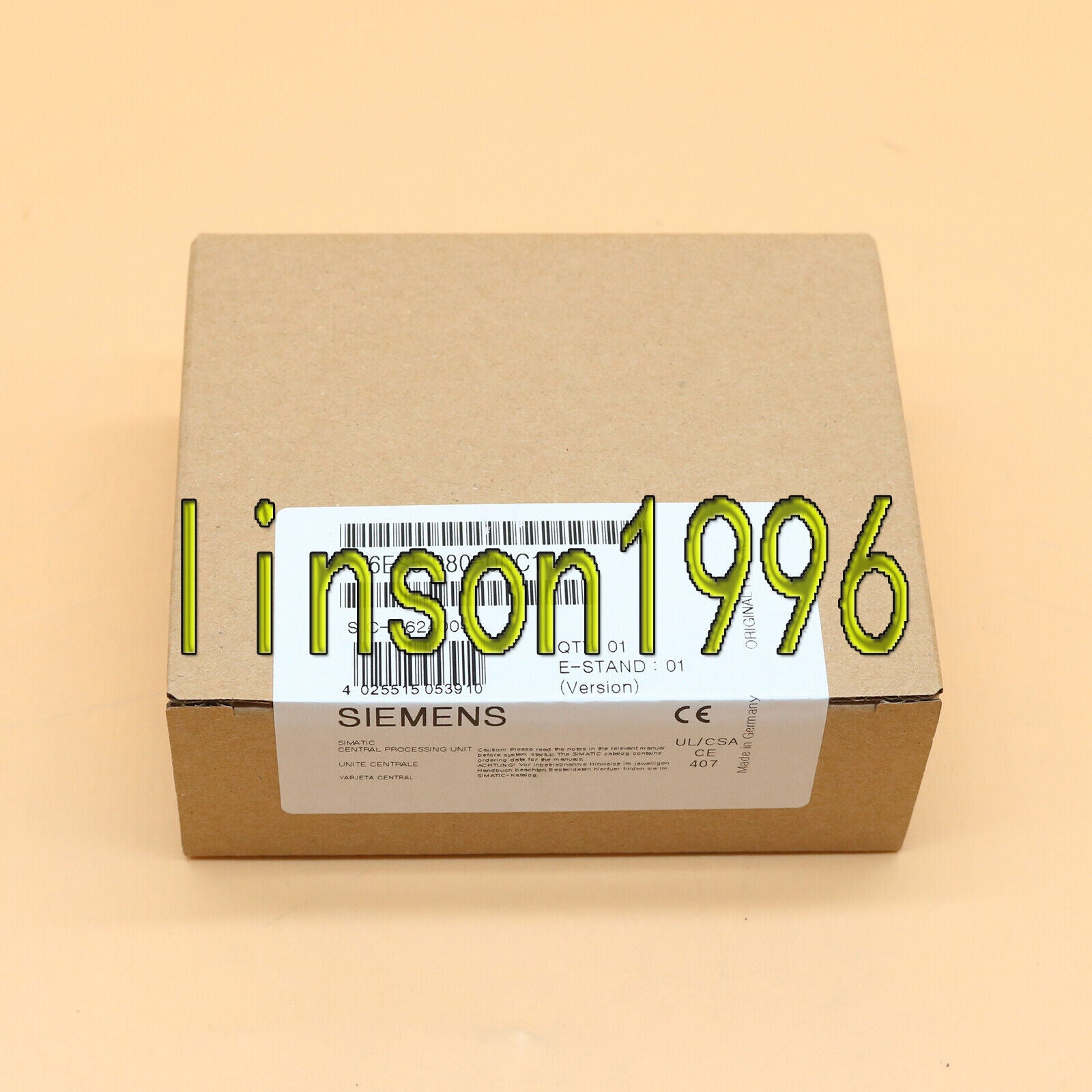 new  In Box For Siemens 6ES5 980-0NC11 One year