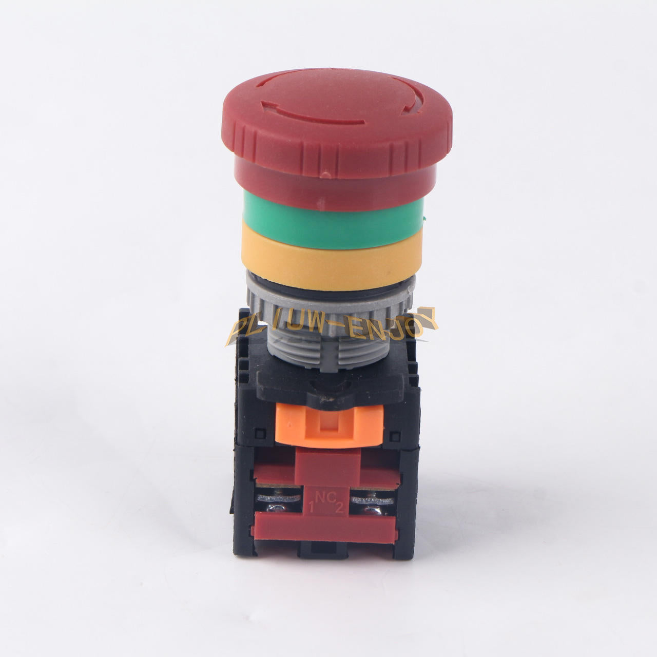 new 1PCS  TEND Emergency stop button switch TN2BKR-2B 22mm