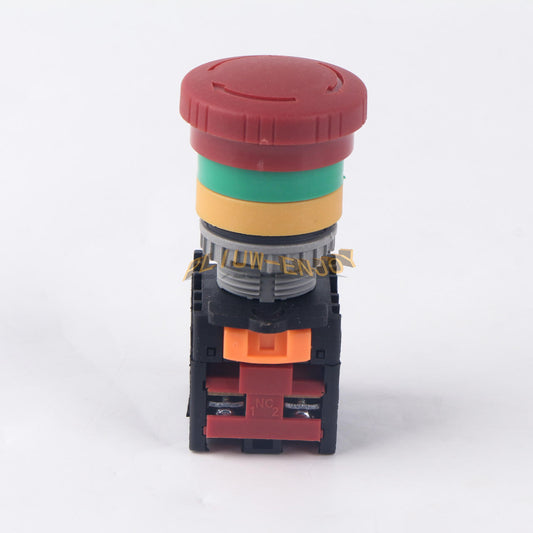 new 1PCS TEND Emergency stop button switch TN2BKR-2B 22mm - TEND