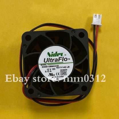 new Nidec W40S12BMA5-52 DC12V 0.12A 4028 2-Wire Server Cooling Fan