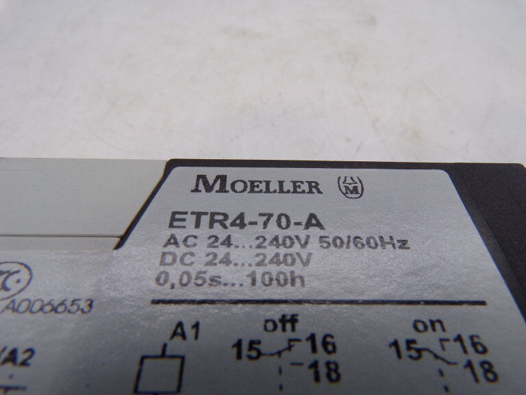 Eaton ETR4-70-A Relay Component - EATON