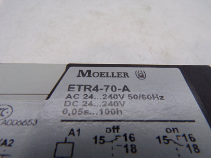 Eaton ETR4-70-A Relay Component - EATON