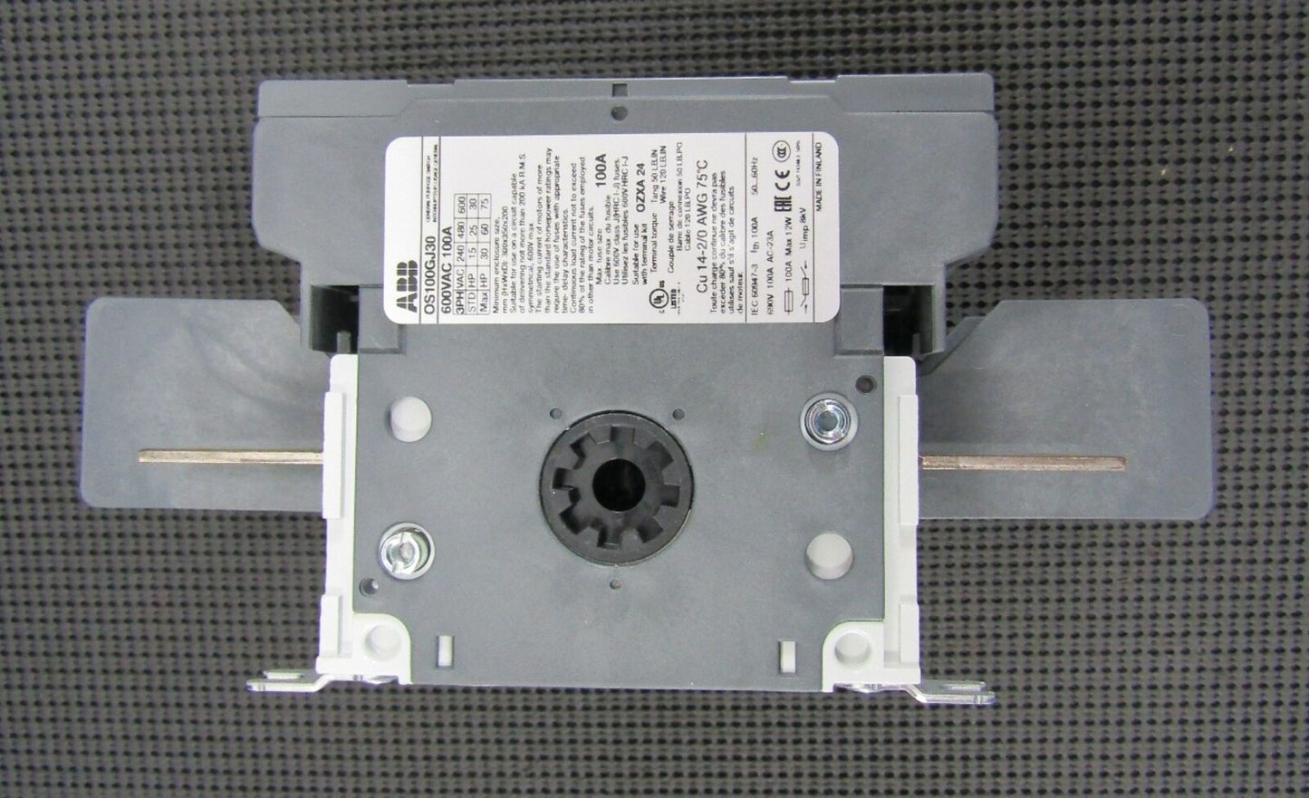 ABB 1SCA121974R1001 OS100GJ30 Fused Switch - ABB