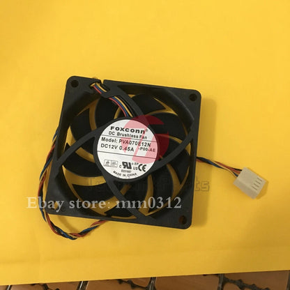 1pcs FOXCONN PVA070E12N 12V 0.45A 7CM CPU 70mm×70mm×15mm fan 4pin