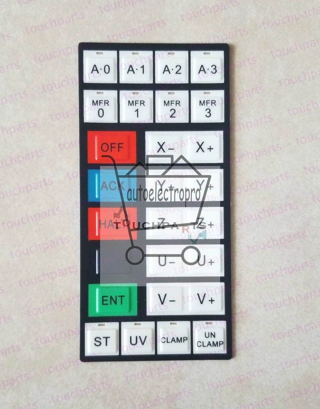 Operating Membrane Overlay for Sodick EDM machine AQ327L Fast delivery