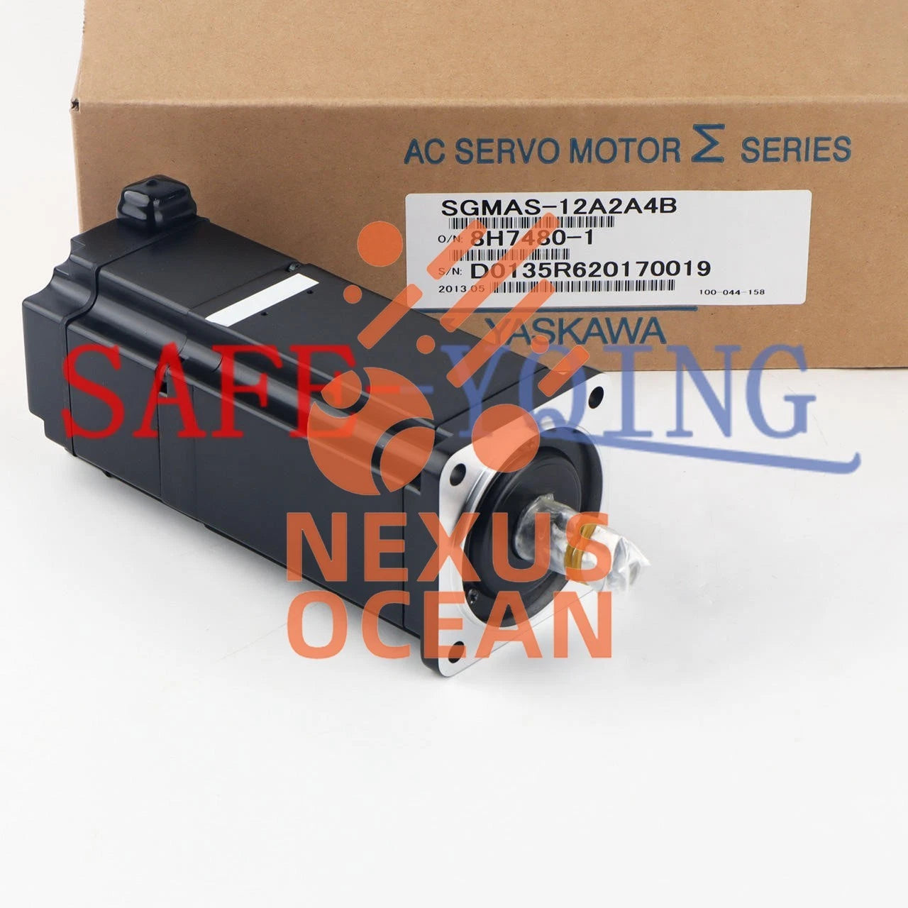 1PCS YASKAWA SERVO MOTOR SGMAS-12A2A4B