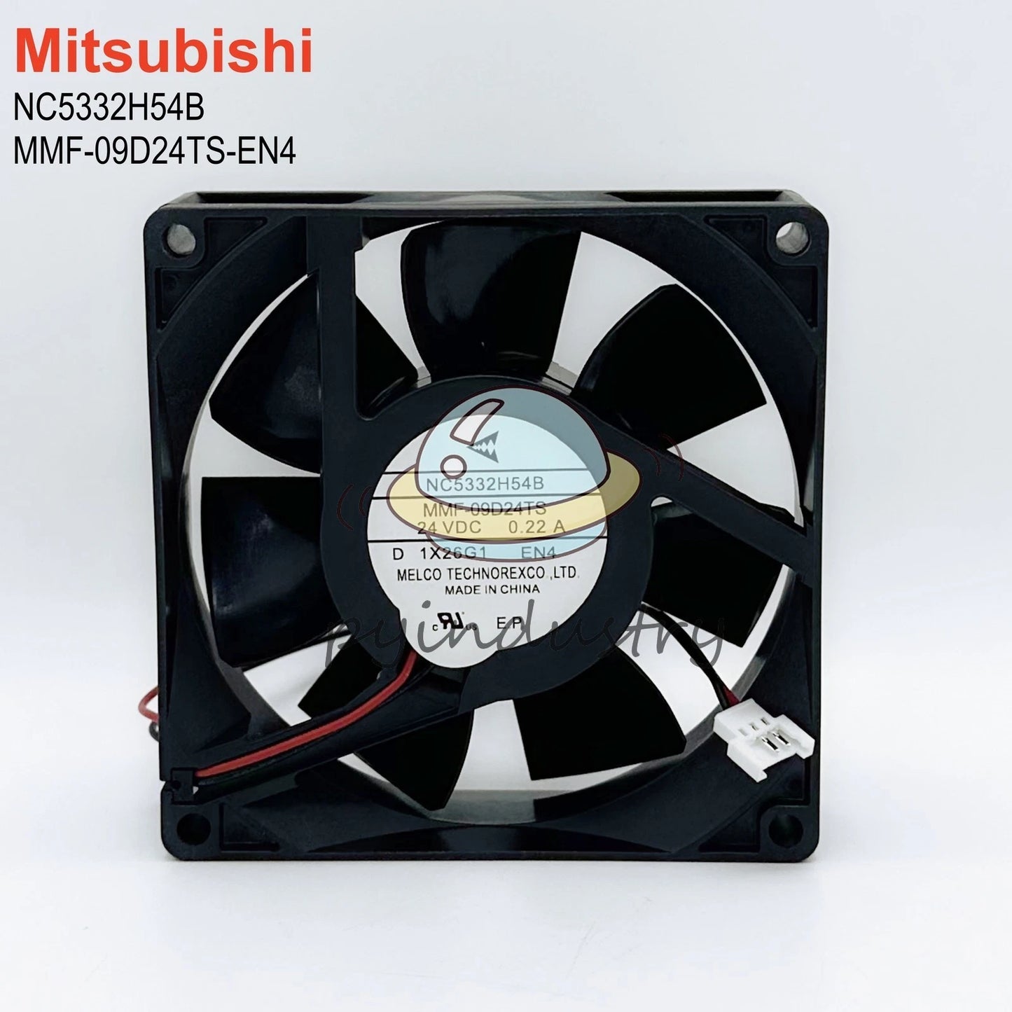 Mitsubishi Driver Fan NC5332H54B MMF-09D24TS-EN4 24V 0.22A 2-wire 9025 9CM