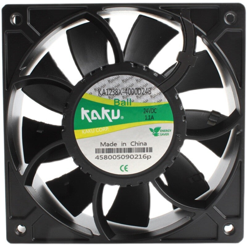 KAKU KA1238X-4000D24B 24V 1.1A all-metal high temperature heat dissipation fan
