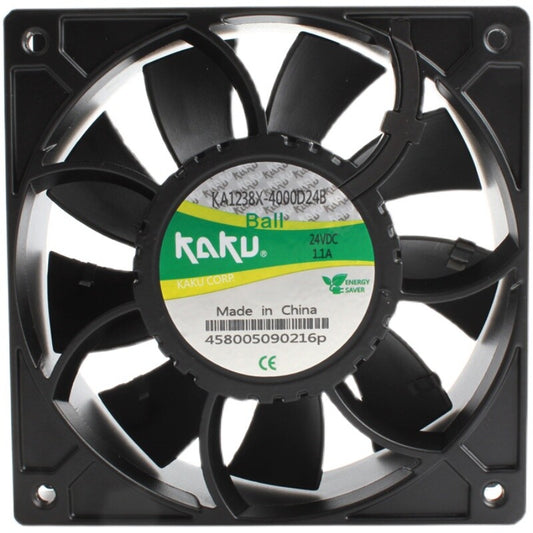 KAKU KA1238X-4000D24B 24V 1.1A all-metal high temperature heat dissipation fan