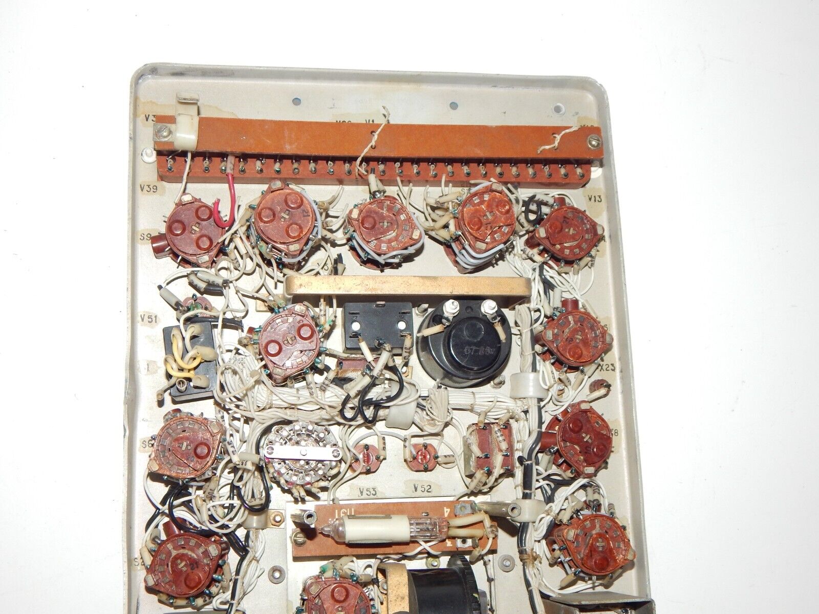 used Collectible Control Panel Module Russian Technology Aircraft Equipment ETI-69 - ETI