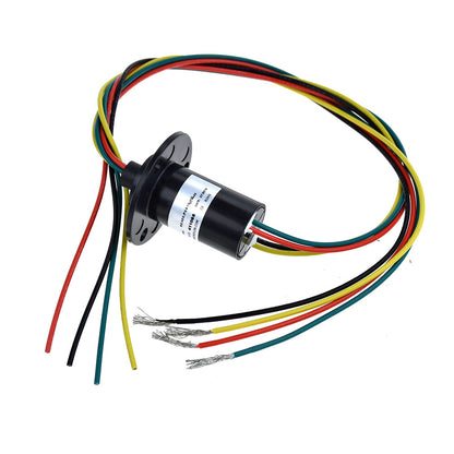 High Current Conductive Slip Ring Electric Rotary Joint 2-12 Wires 2A-60A