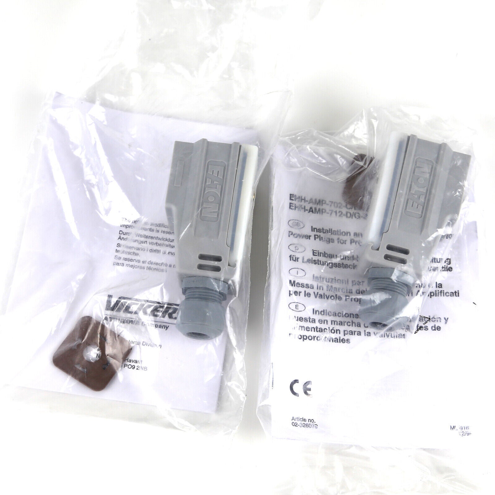 Vickers EHH-AMP-702-D-20 Amplifier Plug - VICKERS