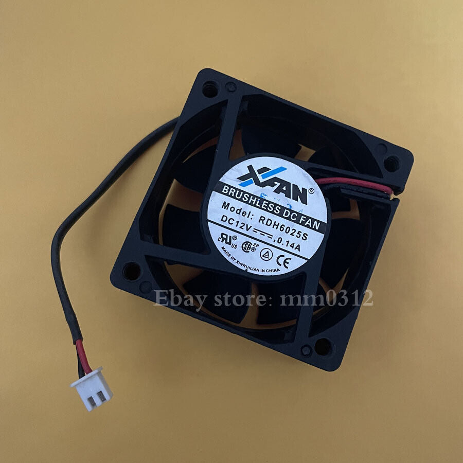 XFAN RDH6025S DC12V 0.14A 60x25mm Fan - XFAN