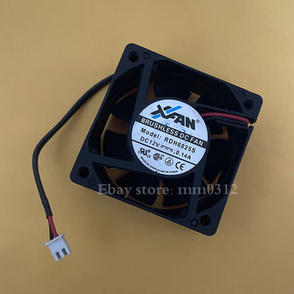 XFAN RDH6025S DC12V 0.14A 60x25mm Fan - XFAN