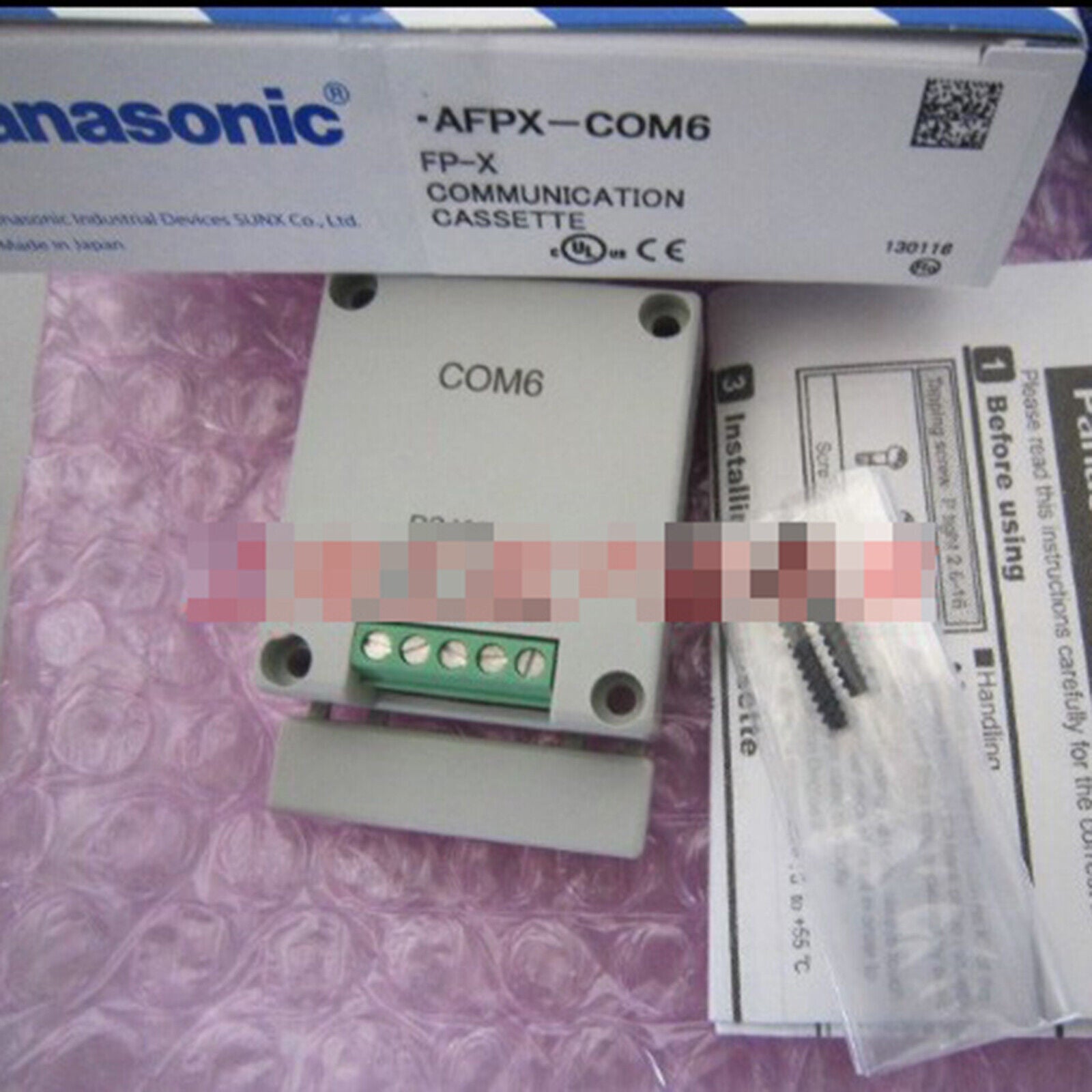 new 1pc  In Box Panasonic AFPX-COM6 Communication Cassette One year