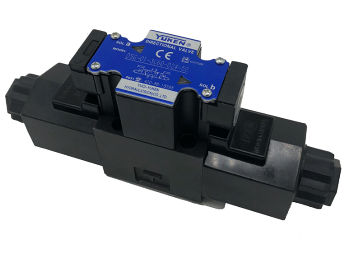 YUKEN DSG-01-3C60-D24-50 Solenoid Valve - YUKEN