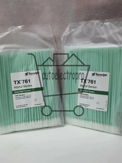 QTY:100/BAG FOR Texwipe Cleaning swab TX761 ~